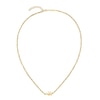 Thumbnail Image 2 of Lacoste Arthor Men's Gold IP Link Necklace with Green Crystal Crocodile