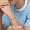 Thumbnail Image 4 of Lacoste Men's Gold IP Reversible Pendant Bracelet