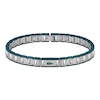 Thumbnail Image 1 of Lacoste Metropole Green Enamel & Stainless Steel Link Bracelet