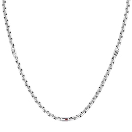Tommy Hilfiger Men's Classic Chain Necklace in Stainless Steel