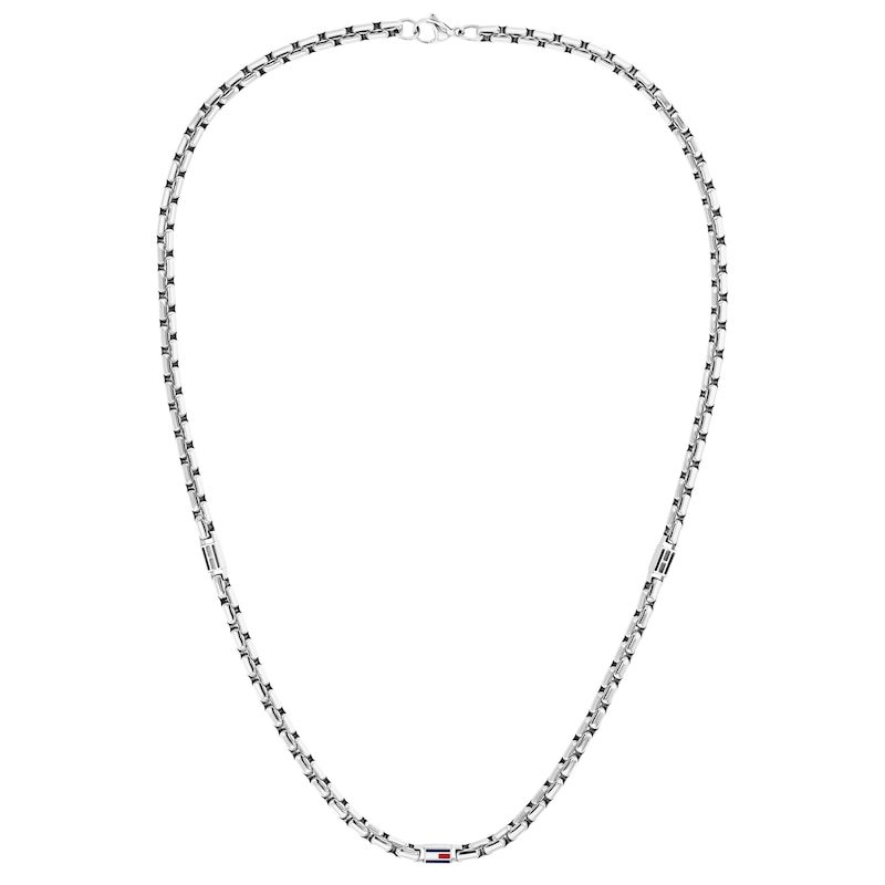 Main Image 2 of Tommy Hilfiger Men's Classic Chain Necklace in Stainless Steel