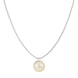 Tommy Hilfiger Men's Nautical Two-Tone Chain Necklace