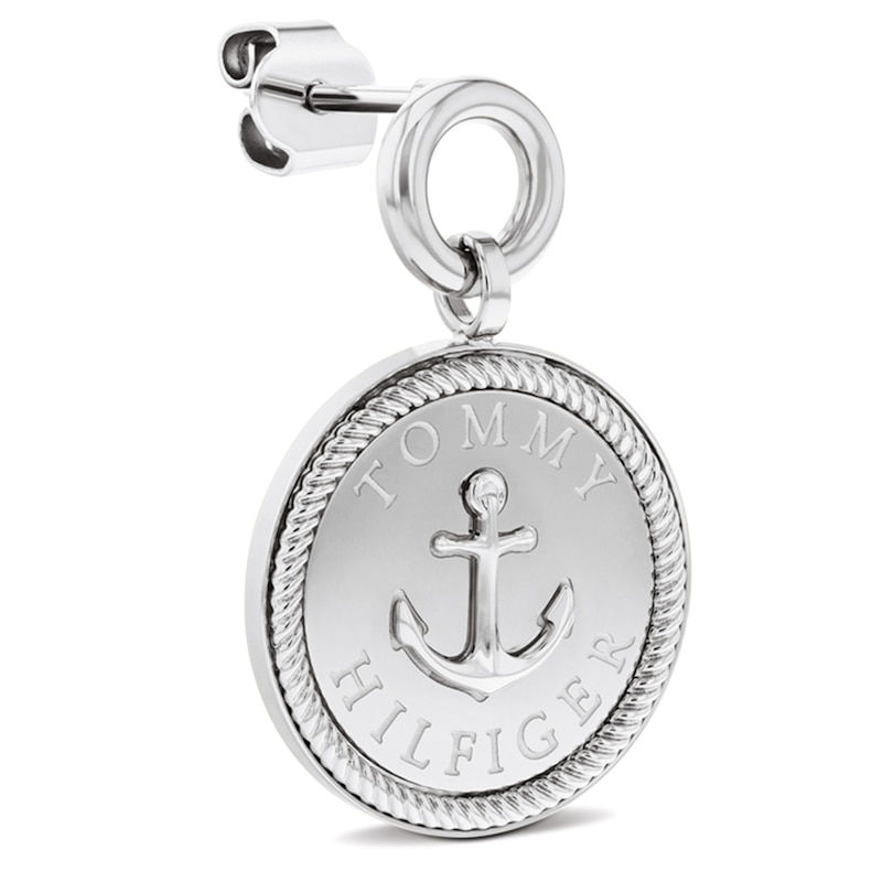 Main Image 2 of Tommy Hilfiger Women's Nautical Charm Stainless Steel Earrings
