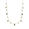 Thumbnail Image 1 of Olivia Burton Mini Droplet Women's Gold IP Necklace with Green Crystal