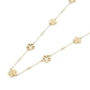 Thumbnail Image 3 of Olivia Burton Forget Me Not Gold Tone Stainless Steel Station Necklace