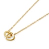 Thumbnail Image 4 of Olivia Burton Kindred Interlink Women's Gold IP Linked Necklace