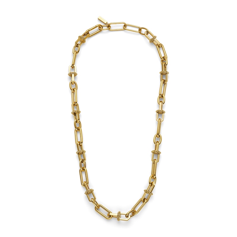 Main Image 2 of Olivia Burton Anchor Link Women's Gold IP Chain Necklace