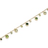 Thumbnail Image 4 of Olivia Burton Mini Droplet Women's Gold IP Bracelet with Green Crystal