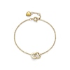 Thumbnail Image 1 of Olivia Burton Kindred Interlink Women's Gold IP Linked Bracelet