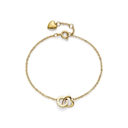 Olivia Burton Kindred Interlink Women's Gold IP Linked Bracelet