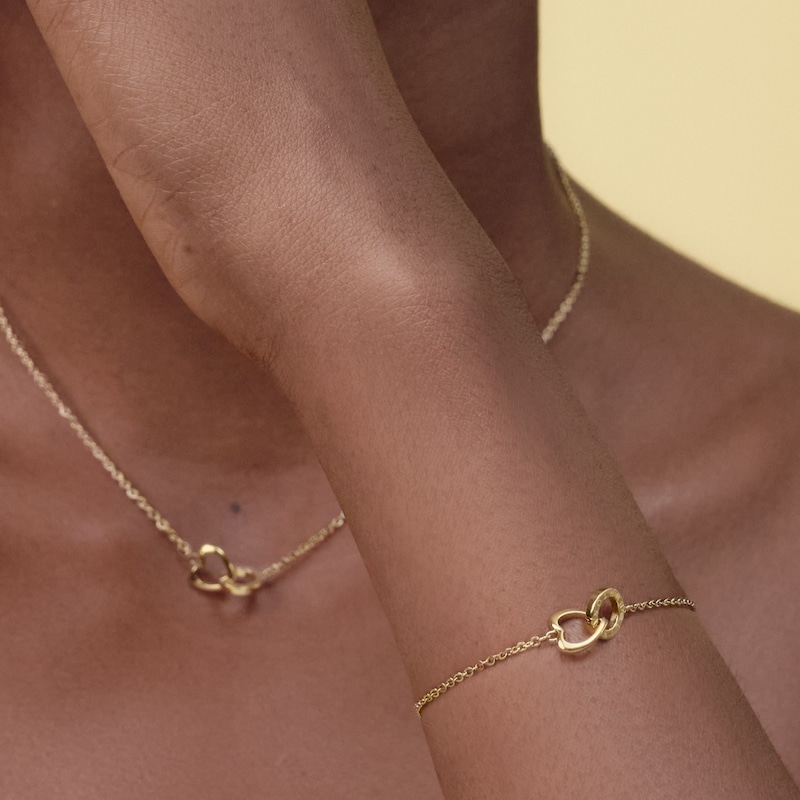 Main Image 3 of Olivia Burton Kindred Interlink Women's Gold IP Linked Bracelet