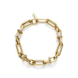 Olivia Burton Anchor Link Women's Gold IP Chain Bracelet
