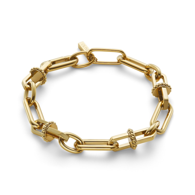 Main Image 2 of Olivia Burton Anchor Link Women's Gold IP Chain Bracelet