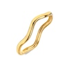 Thumbnail Image 2 of Hot Diamonds X Golden Edit Yellow Gold Plate Fiji Wave Bangle