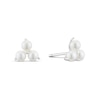 Thumbnail Image 1 of Sterling Silver Trio Simulated Pearl Stud Earrings