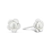 Thumbnail Image 1 of Children's Sterling Silver Freshwater Pearl Flower Stud Earrings