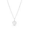 Thumbnail Image 1 of Children's Sterling Silver St. Christopher Heart Pendant