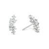 Thumbnail Image 1 of Sterling Silver Cubic Zirconia Climber Stud Earrings