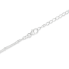 Thumbnail Image 3 of Sterling Silver & Yellow Gold Plated Linked Circle Beaded Chain Bracelet