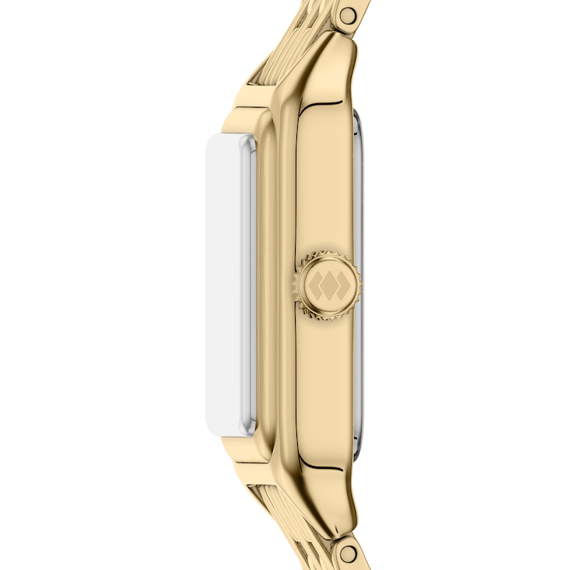 Main Image 3 of Fossil Women's Raquel Three Hand White Dial Golden Stainless Steel Bracelet Watch