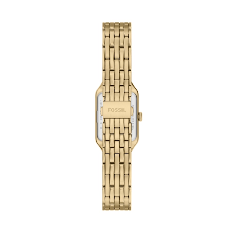 Main Image 4 of Fossil Women's Raquel Three Hand White Dial Golden Stainless Steel Bracelet Watch