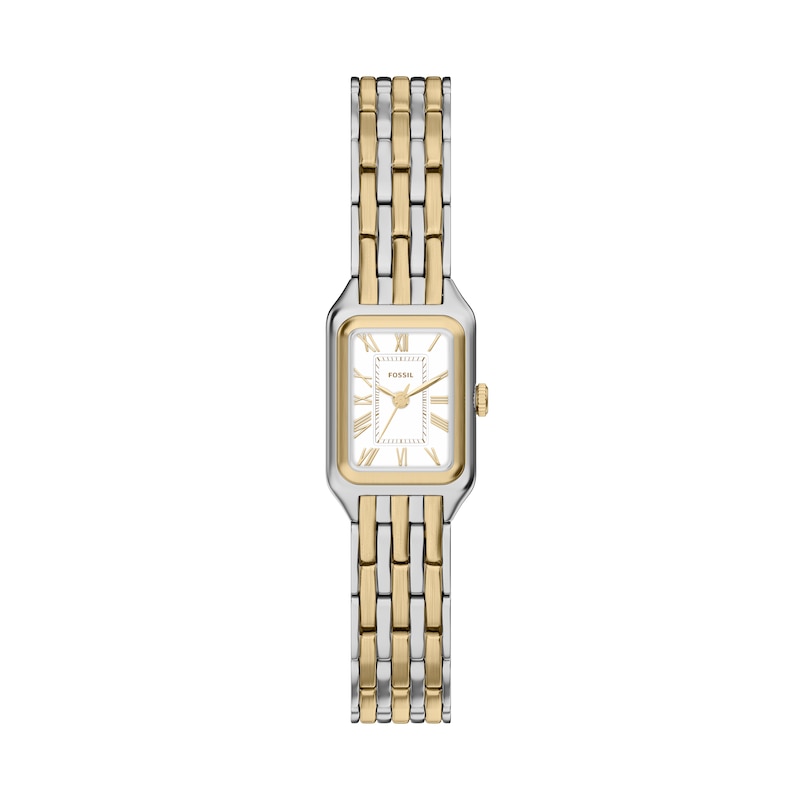 Main Image 1 of Fossil Women's Raquel Three Hand White Dial Two Tone Stainless Steel Bracelet Watch