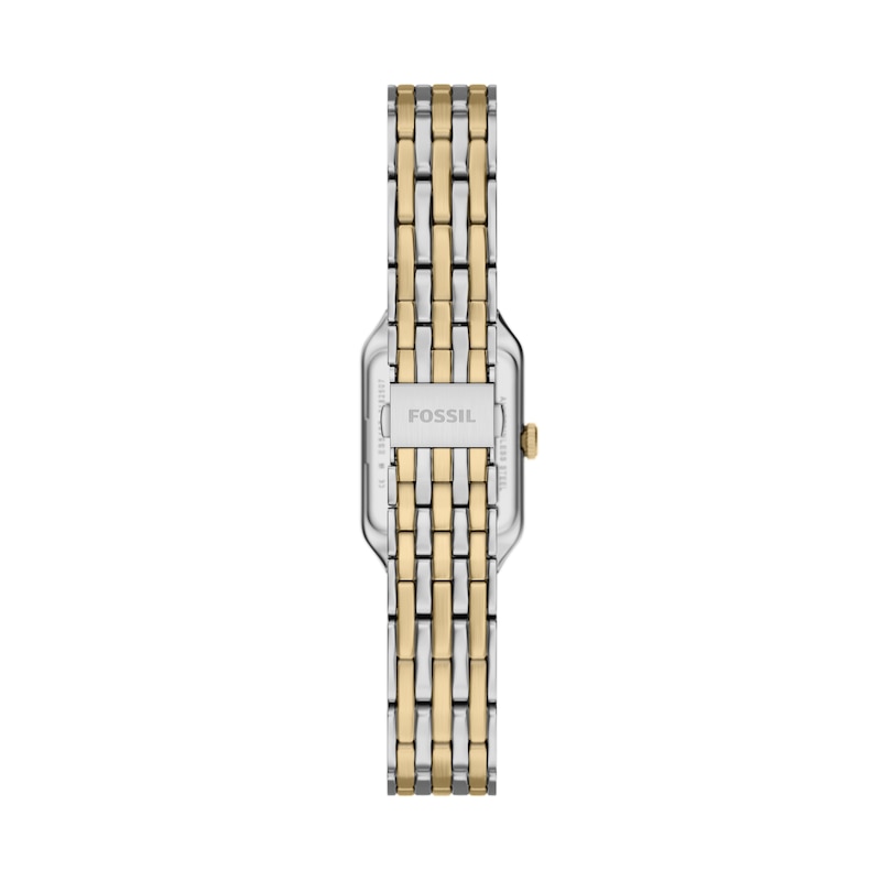 Main Image 4 of Fossil Women's Raquel Three Hand White Dial Two Tone Stainless Steel Bracelet Watch