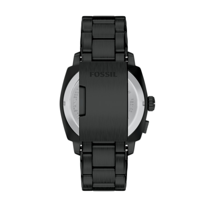 Main Image 5 of Fossil Men's Machine Big Tic Black Dial Black Stainless Steel Bracelet Watch