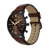 Thumbnail Image 2 of Fossil Men's Neutra Chronograph Black Dial Brown Leather Strap Watch