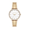 Thumbnail Image 1 of Michael Kors Pyper Three Hand White Dial Golden Stainless Steel Bracelet Watch