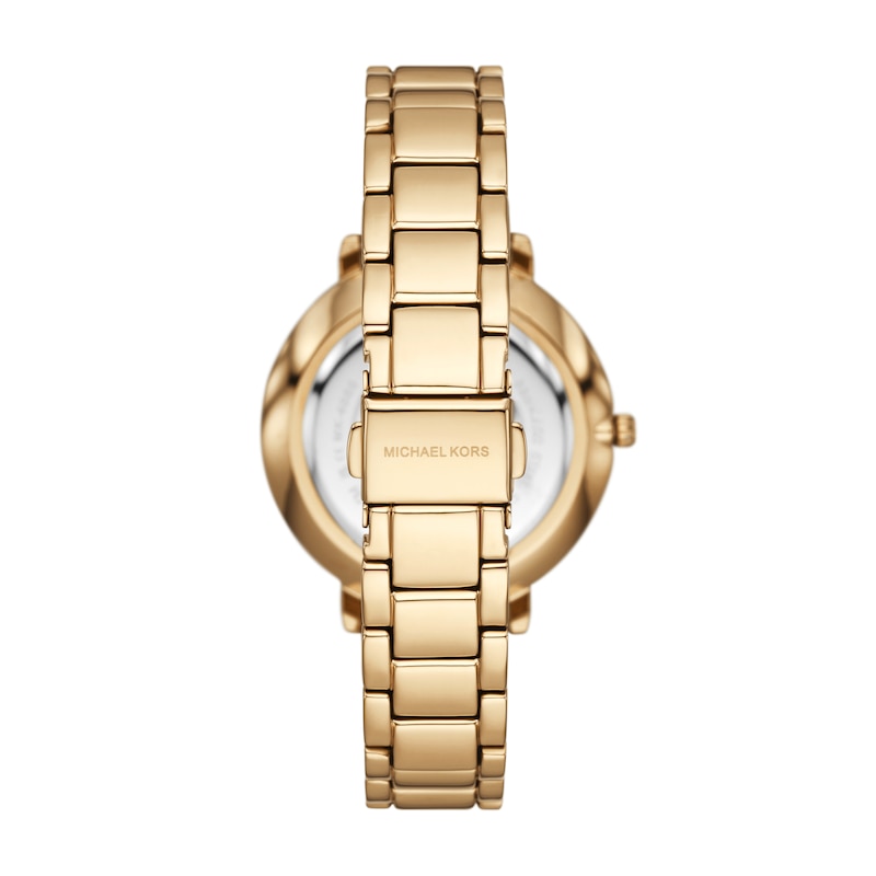 Main Image 3 of Michael Kors Pyper Three Hand White Dial Golden Stainless Steel Bracelet Watch