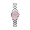 Thumbnail Image 1 of Michael Kors Women's Lexington Three Hand Pink Dial Silver Tone Stainless Steel Bracelet Watch