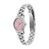 Thumbnail Image 3 of Michael Kors Women's Lexington Three Hand Pink Dial Silver Tone Stainless Steel Bracelet Watch