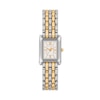 Thumbnail Image 1 of Michael Kors Women's Essex Three Hand White Dial Two Tone Stainless Steel Bracelet Watch