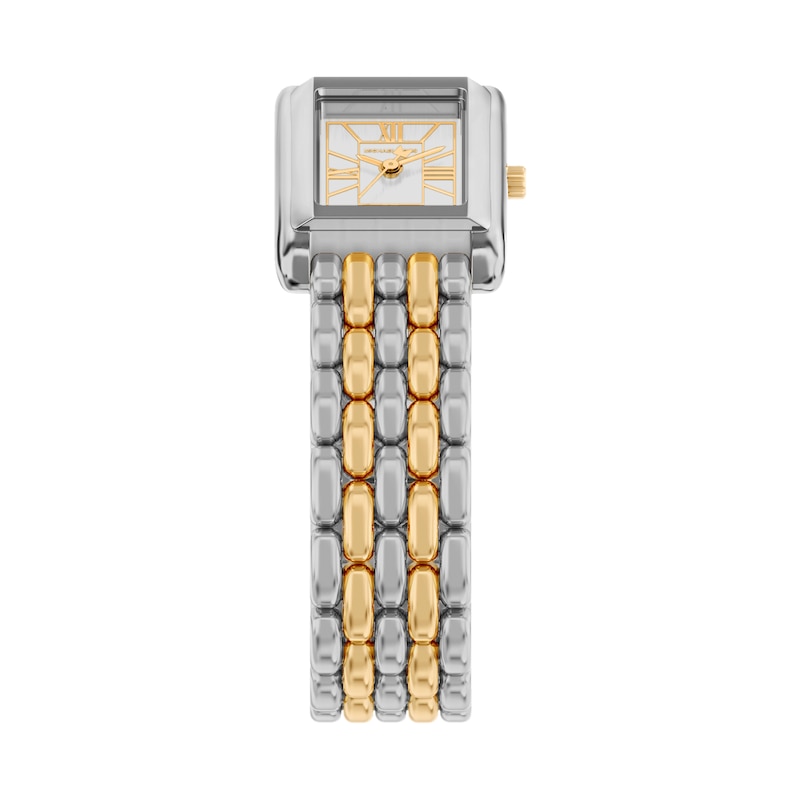 Main Image 2 of Michael Kors Women's Essex Three Hand White Dial Two Tone Stainless Steel Bracelet Watch