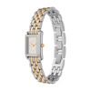 Thumbnail Image 3 of Michael Kors Women's Essex Three Hand White Dial Two Tone Stainless Steel Bracelet Watch