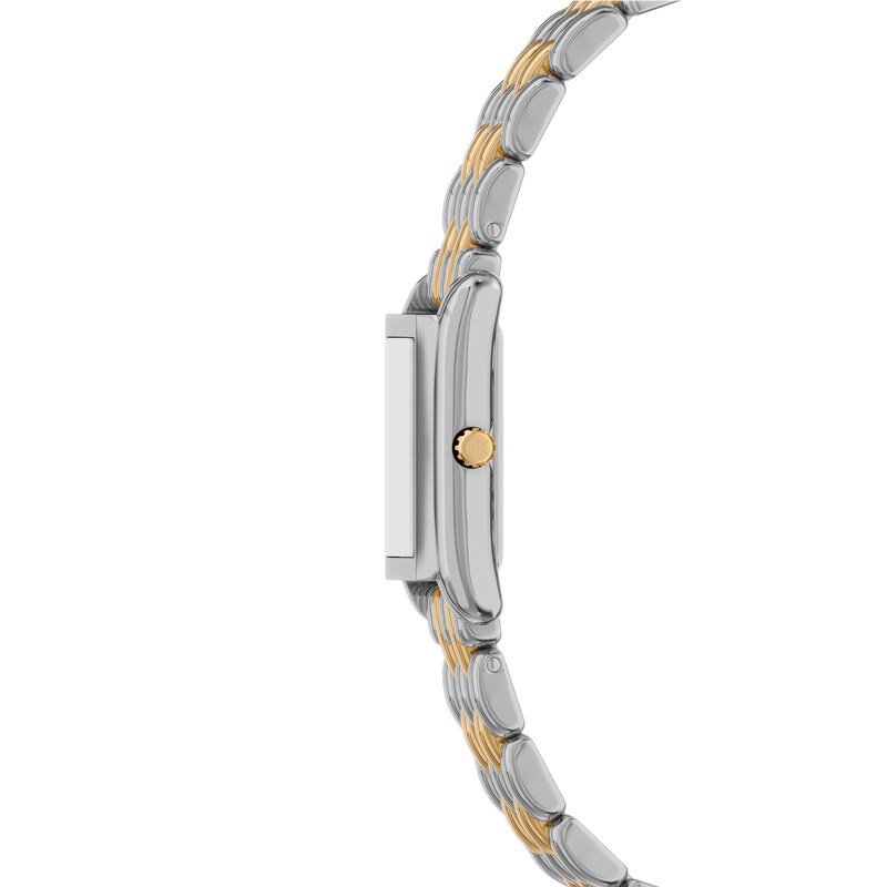 Main Image 4 of Michael Kors Women's Essex Three Hand White Dial Two Tone Stainless Steel Bracelet Watch