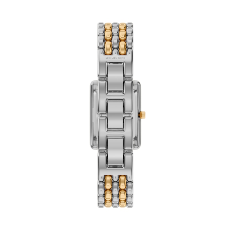 Main Image 5 of Michael Kors Women's Essex Three Hand White Dial Two Tone Stainless Steel Bracelet Watch