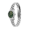 Thumbnail Image 3 of Michael Kors Women's Lexington Three Hand Green Dial Silver Tone Stainless Steel Bracelet Watch