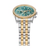 Thumbnail Image 2 of Michael Kors Women's Bryant Chronograph Blue Dial Two Tone Stainless Steel Bracelet Watch