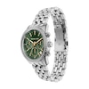 Thumbnail Image 3 of Michael Kors Women's Bryant Chronograph Green Dial Silver Tone Stainless Steel Bracelet Watch