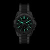 Thumbnail Image 4 of Armani Exchange Men's Chronograph Black Dial Two Tone Stainless Steel Bracelet Watch