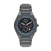 Thumbnail Image 1 of Armani Exchange Men's Sync Chronograph Black Dial Gunmetal Stainless Steel Bracelet Watch