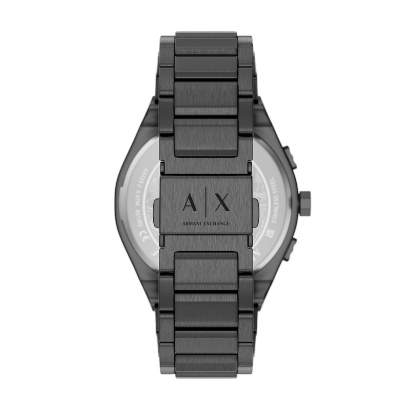 Main Image 5 of Armani Exchange Men's Sync Chronograph Black Dial Gunmetal Stainless Steel Bracelet Watch