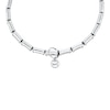 Thumbnail Image 2 of Michael Kors Women's Baguette Stretch Silver Tone Tennis Bracelet