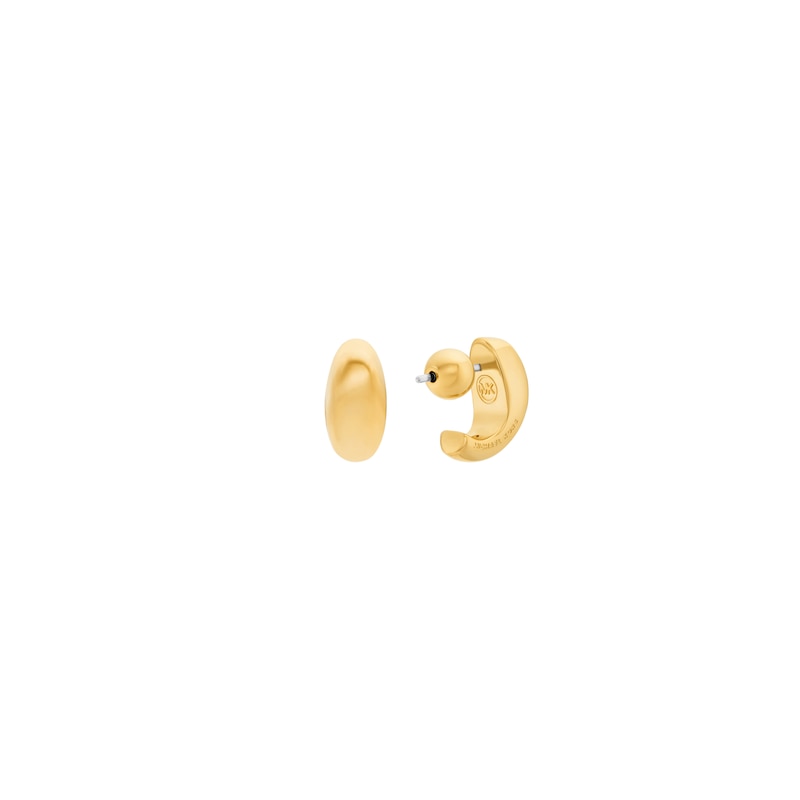 Main Image 2 of Michael Kors Women's Gold Tone Sculptural Stud Earring