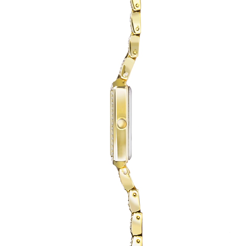Main Image 3 of Sekonda Women's Sparkle Champagne Dial & Gold Tone Ion Plated Alloy Bracelet Watch