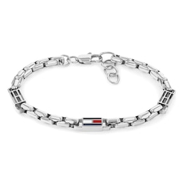 Tommy Hilfiger Men's Classic Link Bracelet in Stainless Steel