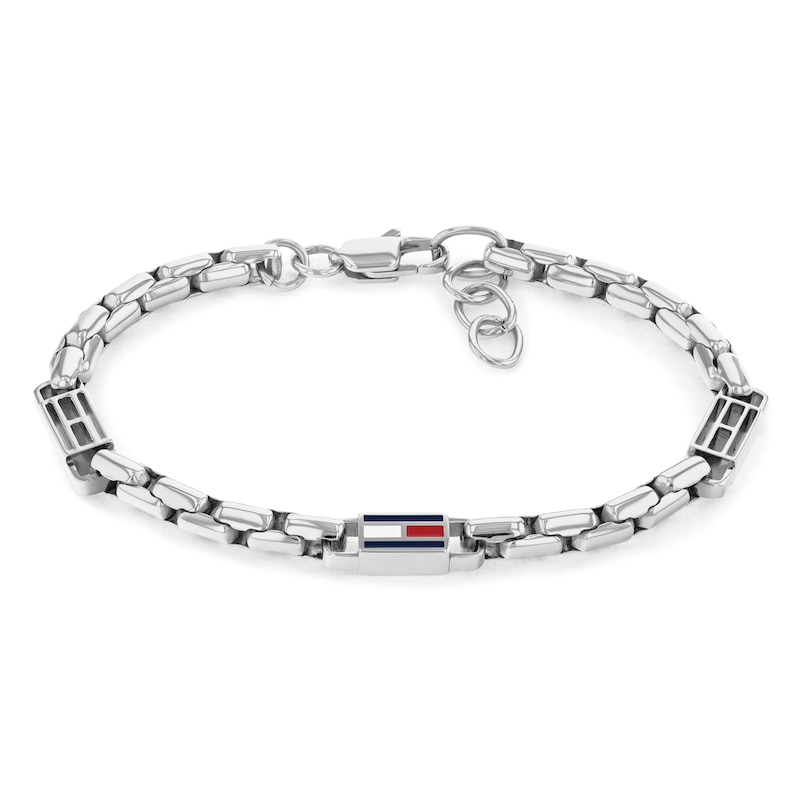 Main Image 1 of Tommy Hilfiger Men's Classic Link Bracelet in Stainless Steel