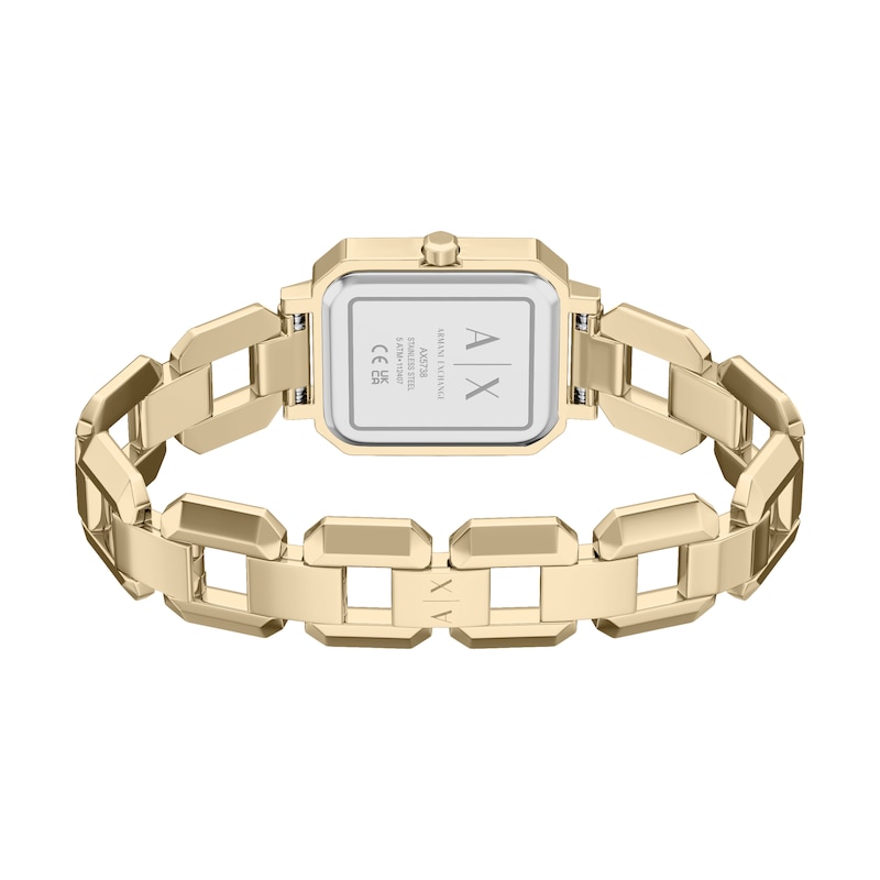 Main Image 5 of Armani Exchange Women's Gold-Tone Stainless Steel Watch